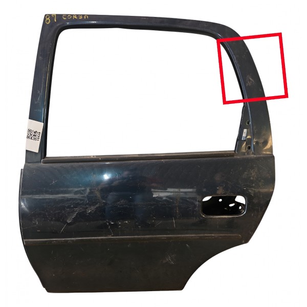 Porta Traseira Esquerda Corsa 1994 1996 2000 2008 2010 - Esquerda