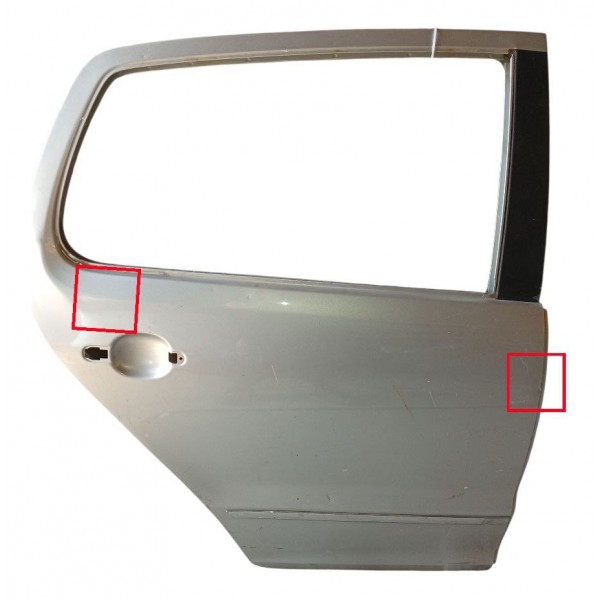 Porta Traseira Direita Fox 2012 2013 2014 2015 2016 Traseira