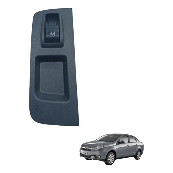 Botão Vidro Dianteiro Direito Siena Attractiv2 2013  2017