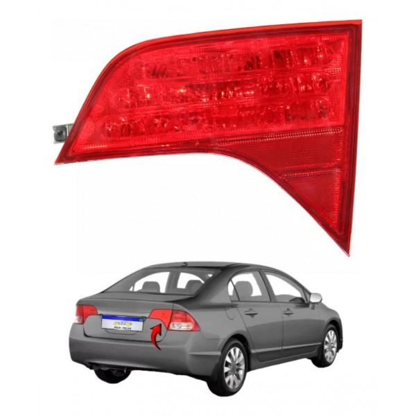 Lanterna Tampa Direita Honda Civic 2007 2010 2011 Original