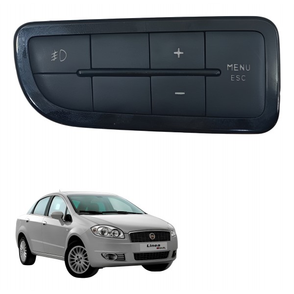 Botão Comando Farol Milha Luz Painel Fiat Linea 2008 2016