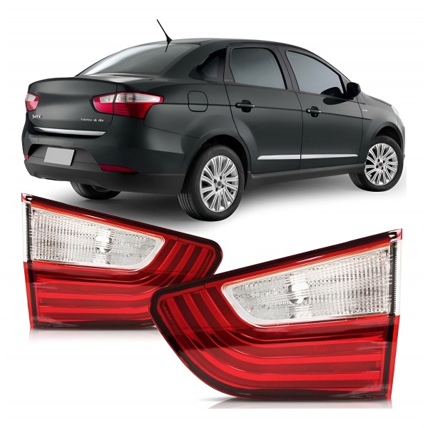 Lanterna Direita Porta-malas Siena 2012 2013 2014