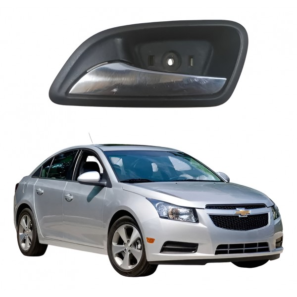 Maçaneta Interna Traseira Esquerda Gm Cruze 2012 2013 2016