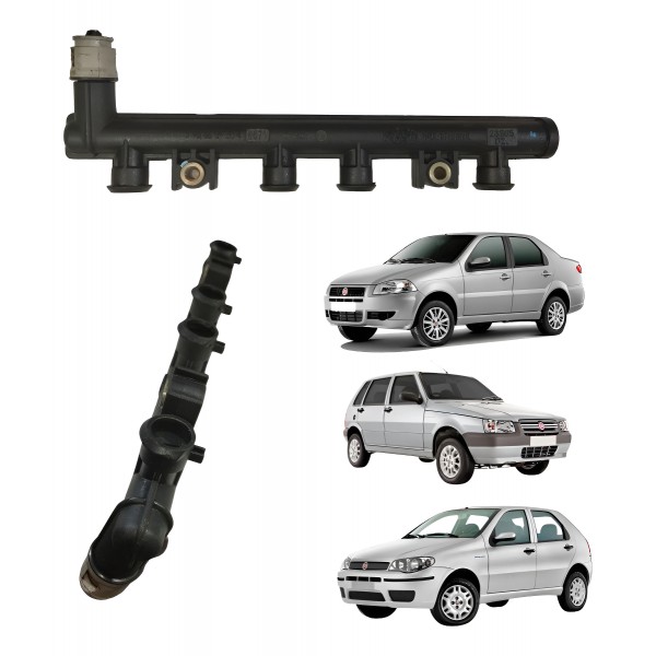 Flauta Injeção 1.0 Flex. Fiat Siena Palio Uno 2004 2015