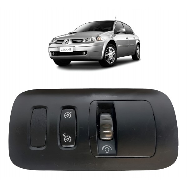 Comando Botão Luz Painel Renault Megane 2008 2009 2010 2012