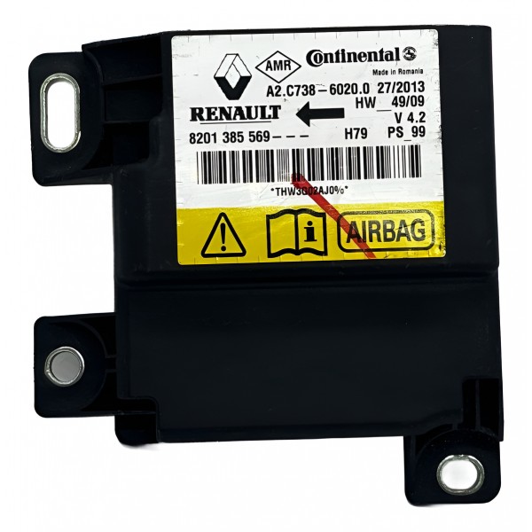 Módulo Airbag Duster Renault  2013 2014 2015 2016 2017