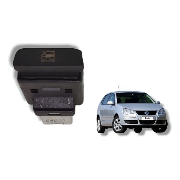 Botão Trava Vidro Traseiro Volkswagen Polo Gol 2000 2012
