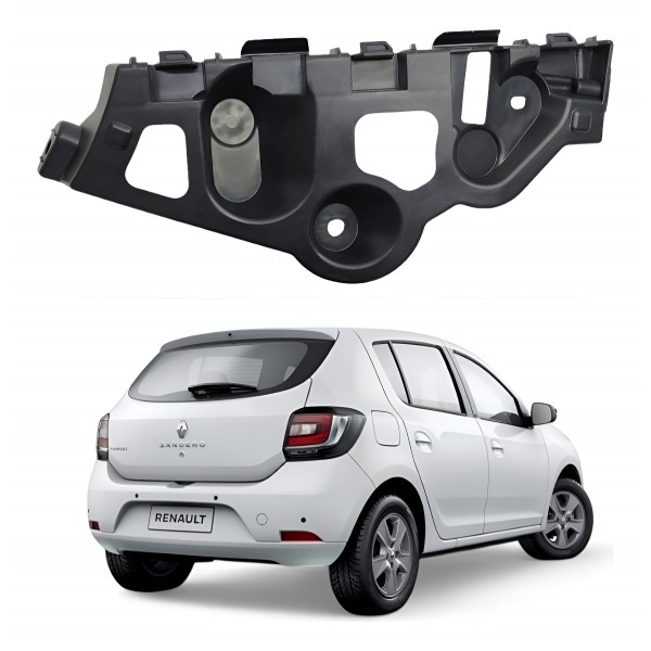 Guia Parachoque Traseiro Sandero 2018 2019 Direito