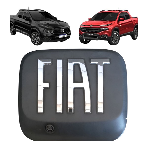 Maçaneta Tampa Traseira Com Câmera Ré Fiat Toro 2016 A 2022
