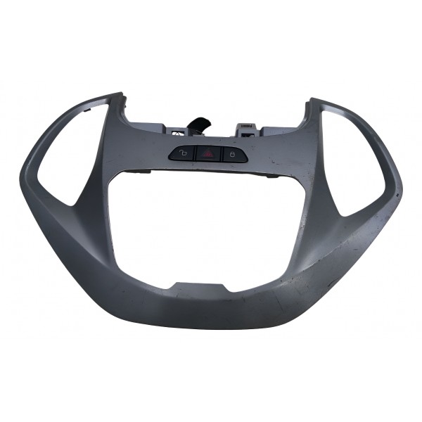 Moldura Comando Central Painel Rádio Ford Ka 2015 2016 2021