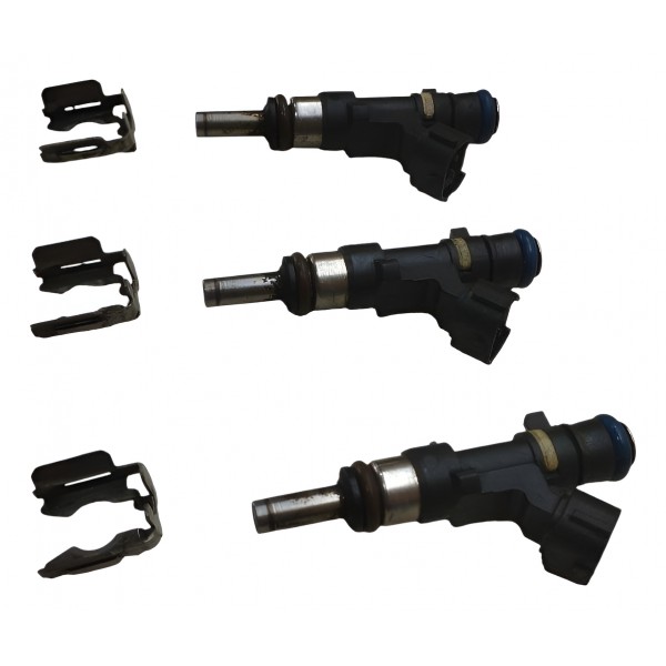 Kit 3 Bicos Injetores Logan Sandero Kwid 1.0 12v 2015 2021