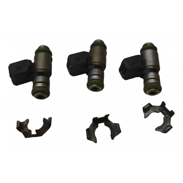 Kit 3 Bicos Injetores Palio Siena Strada 1.3 8v 2002 2008