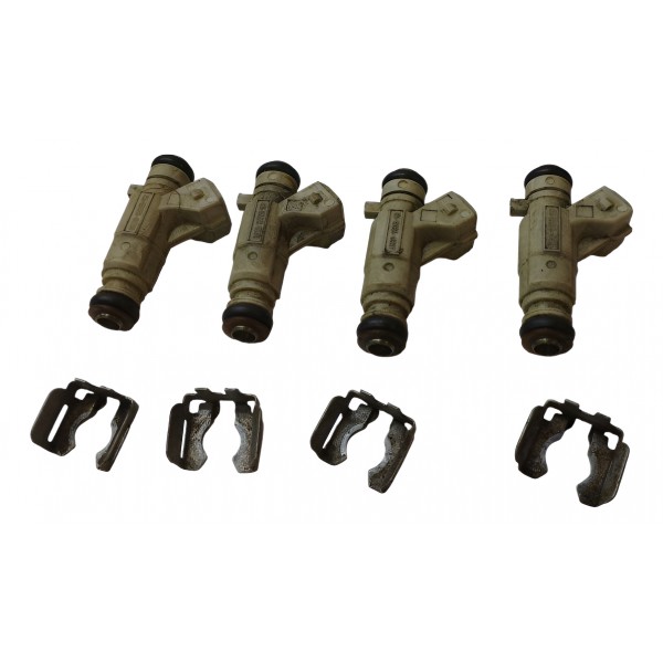 Kit 4 Bicos Injetores Logan Sandero 1.0 16v 2012 2014 2016