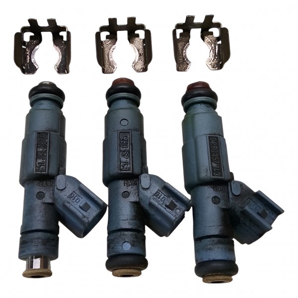 Kit 3 Bicos Injetores Ford Ka 1.0 12v 2014 2017 2019 2021