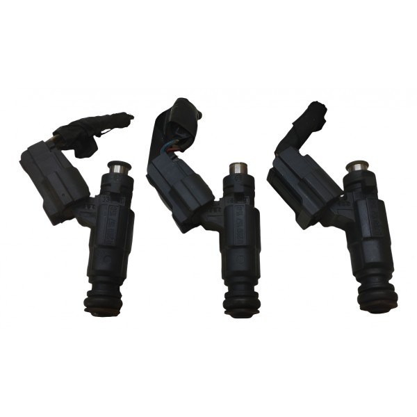 Kit 3 Bicos Injetores Fox Polo 1,0 12v 13cil 2013 2015 2023