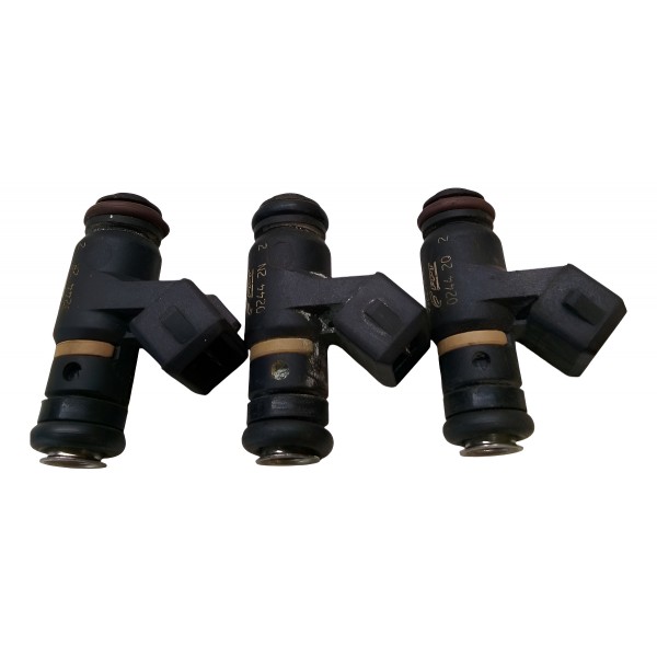 Kit 3 Bicos Injetores Fiat Palio Uno 2012 2013 2015 2017