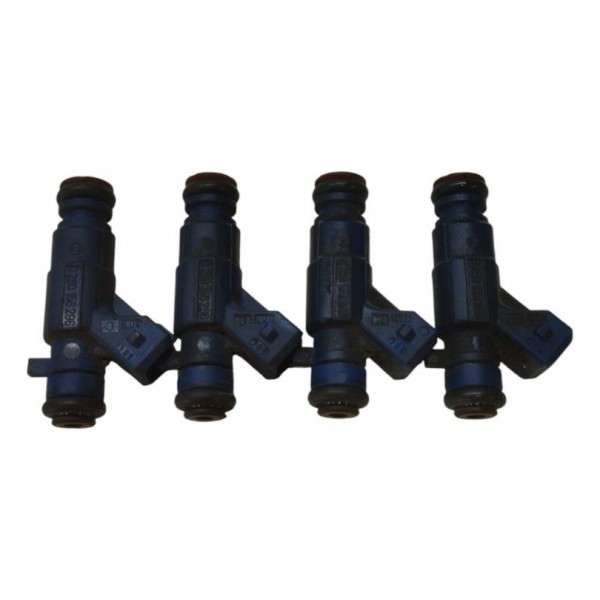 Kit 4 Bicos Injetores Logan Clio 2008 2009 2010 2012 2013