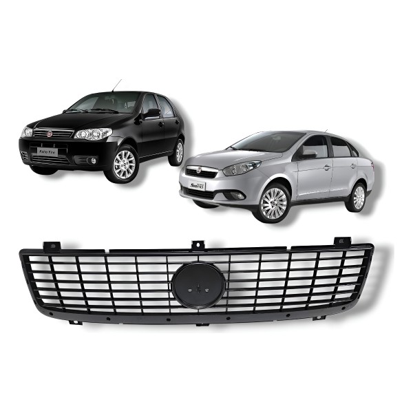 Grade Do Radiador Fiat Palio Siena 2008 2009 2012