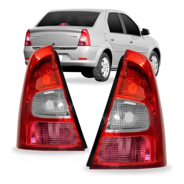 Lanterna Traseira Direita Renault Logan 2011 2014 Original Direito/passageiro