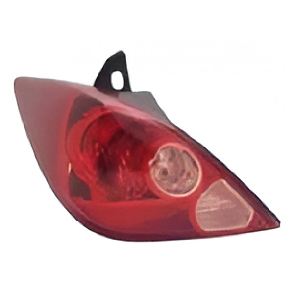 Lanterna Traseira Esquerda Tiida Hatch 2008 2013 Original Esquerdo/motorista Vermelho