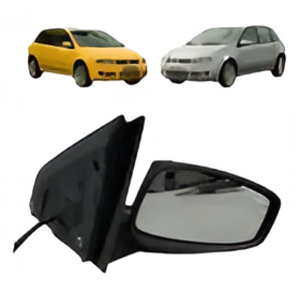 Retrovisor Fiat Stilo Direito Sem Capa 2003 2005 2009 2011