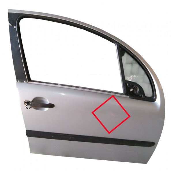 Porta Dianteira Direita Citroen C3 2003 2008