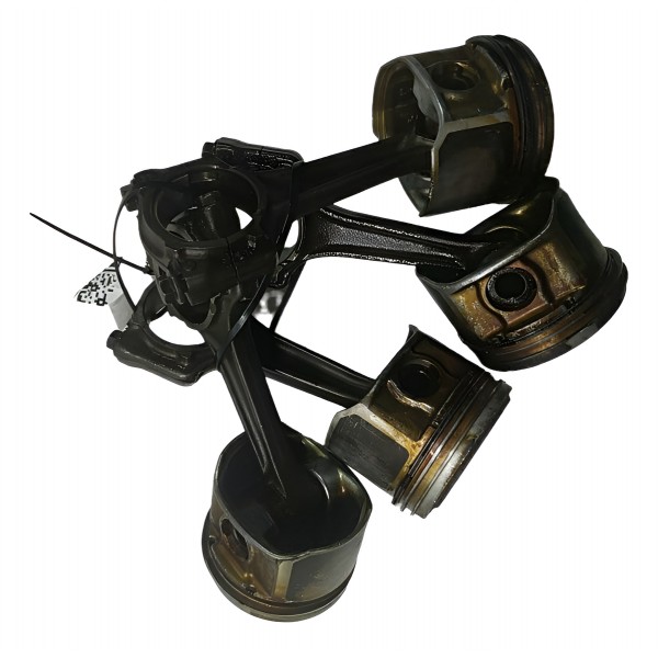 Jogo De Pistão Palio Uno 1.0 8v Flex Std 2005 2012