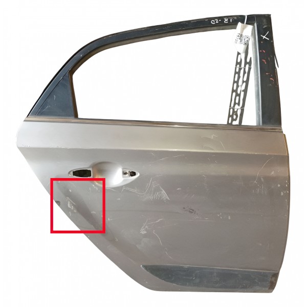 Porta Traseira Direita Hb20 Hatch 2015 2016 2017 2018 2019